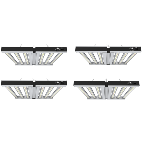 Batch of 4 x Solstron 330 Max (330W LED "Bar" Grow Light)